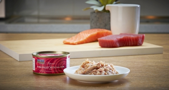 Fish4Cats Finest Tuna Fillet With Salmon 70g