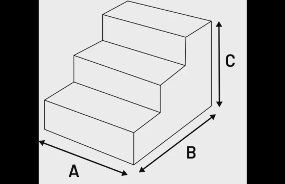 Trap Easy Step Grijs 45x60x40cm
