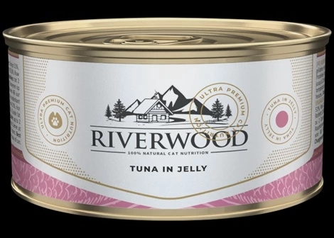 Riverwood Caviar for cats -  Tonijn in gelei 85g