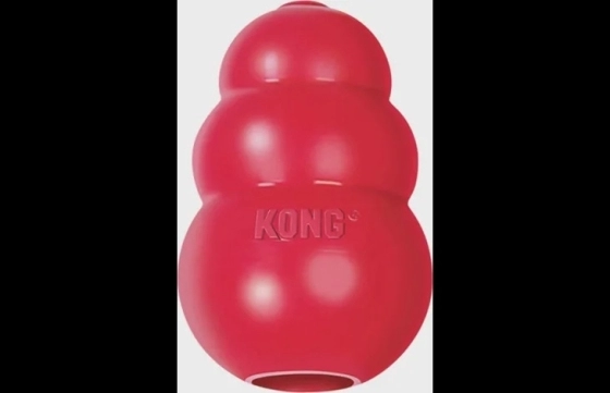 Kong® Speelgoed Classic Wobbler Rood