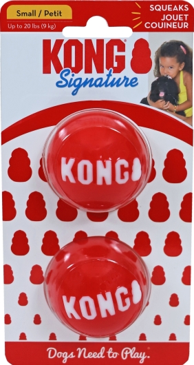 Kong hond Signature balls pak a 2 stuks