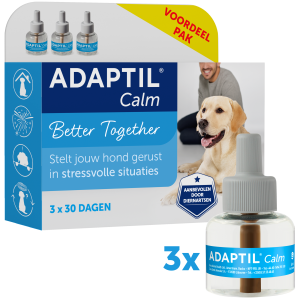 Adaptil calm navulflacons 3x48ml