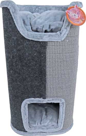 Krab/klimmeubel 2 gaats grijs/zwart