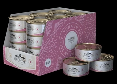 Riverwood Caviar for cats -  Tonijn in gelei 85g