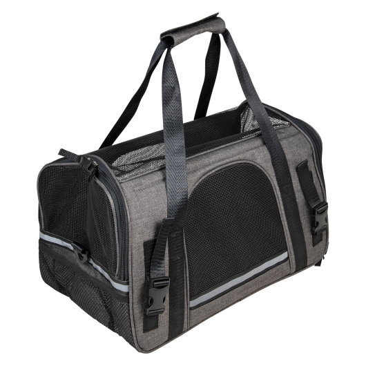 JV TRAVEL Plooibare Draagtas Grijs-44x25x25cm