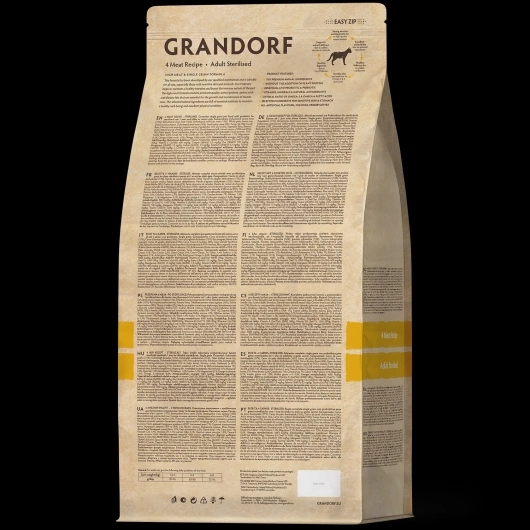 GD-Cat - 4 Meat - Adult Sterilized - 8 Kg