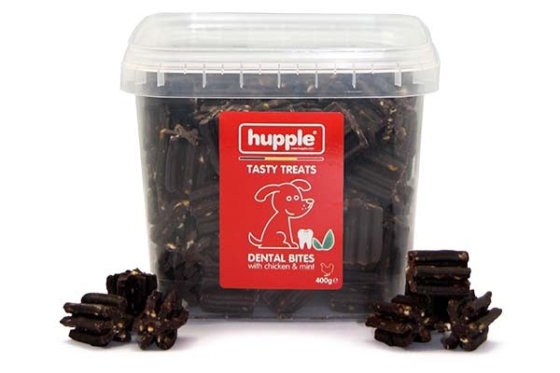 Dental Bites with chicken and mint