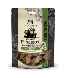 Monopets air dried snacks pops insect 100gr