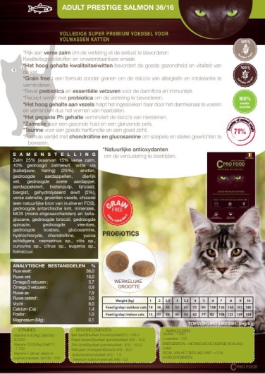 Cprofood Cat Adult Prestige Salmon 1,5kg