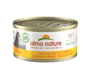 Almo Nature HFC cat blik natural kipfilet 70gr
