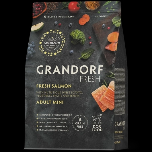 GF-Dog - Fresh Salmon - Adult Mini Breeds - 3 Kg