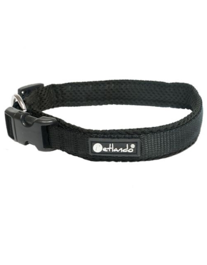 MESH COLLAR XXXS BLACK