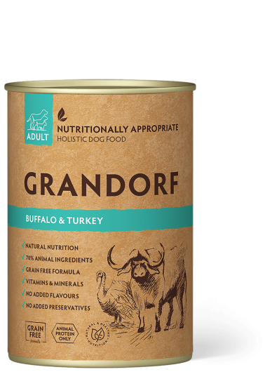 GD-Dog - Buffalo & Turkey - Adult - 400g