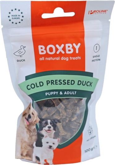 Proline Boxby cold pressed duck, 100 gram