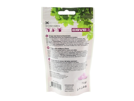 ESVE Drops bosvruchten knaagdieren