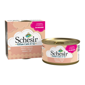 Schesir Kitten 3-12 kip mousse 85gr
