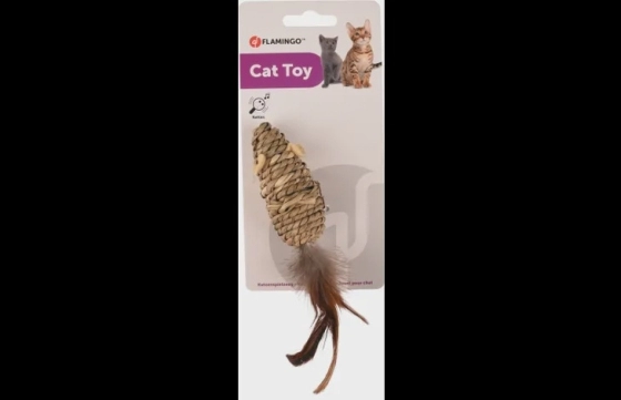 Speelgoed Babs Muis Bruin