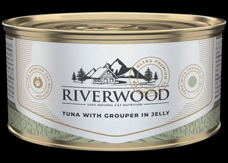 Riverwood Caviar for cats - Tonijn met Zaagbaars 85g