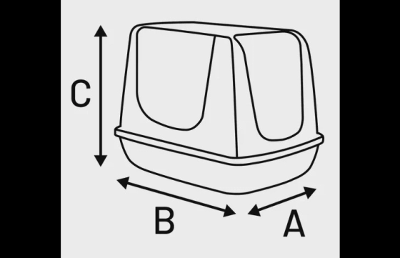 Kattentoilet Lexie Groen