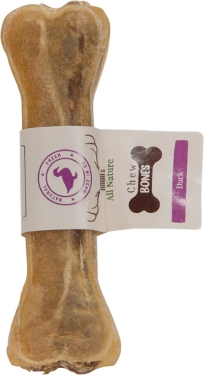 Hab All Nature Kauwbot Eend en Appel 115g - 17cm