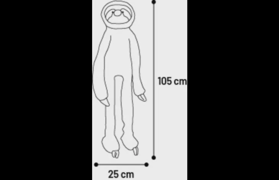 Speelgoed Landy Luiaard Beige Large