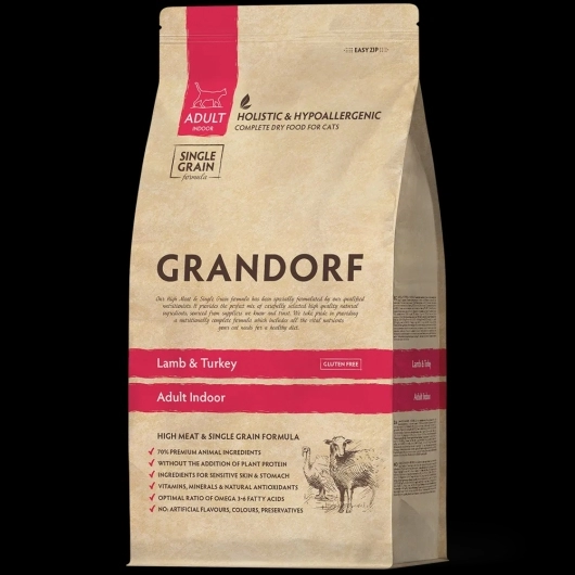 GD-Cat - Lamb & Turkey - Adult Indoor - 2 Kg