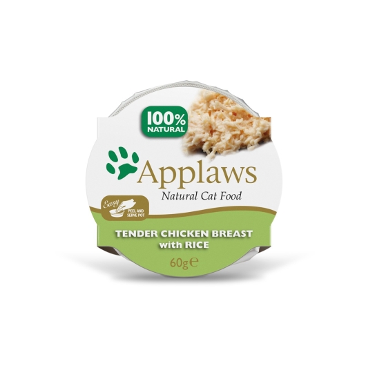 Applaws Cat Pots Chicken & Rice 60g