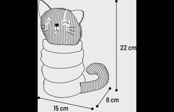 Speelgoed Ribola Kat Roze Large