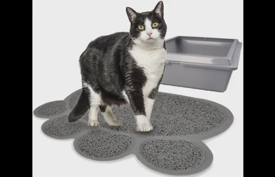 Kattenbakmat Pitou Matti Grijs