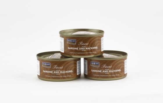 Fish4Cats Finest Sardine with mackerel 70g