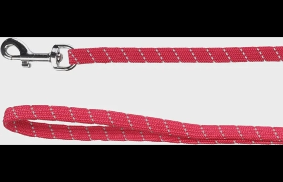 Harnas met looplijn Elza Koraalrood 22/32 x 27/48 x 110