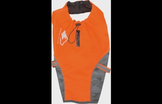 Veiligheidsvest Fizz Oranje & Grijs Large