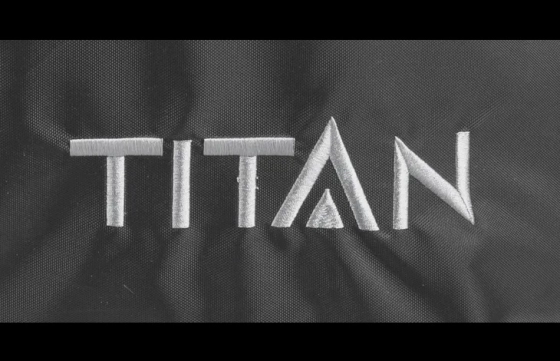 Kussen Titan Rechthoekig Zwart Small