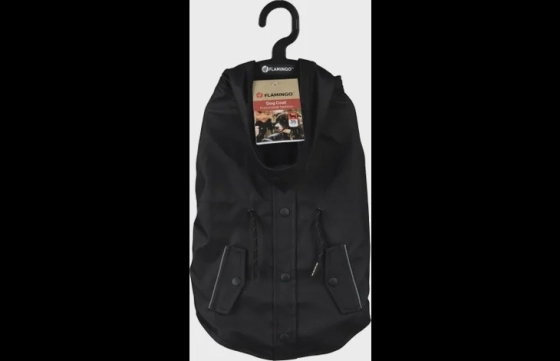 Regenjas Toto Zwart 30cm