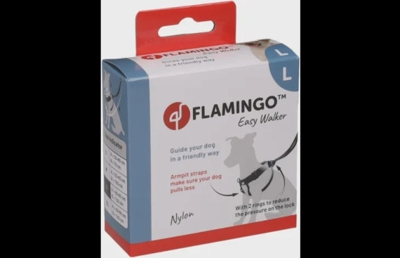 Harnas Easy Walker Zwart - L