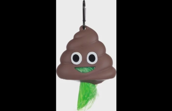 Poepzakhouder Droppie Bruin