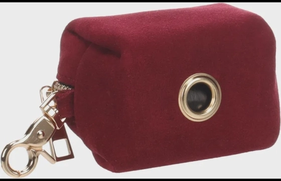 Poepzakhouder Sueda Bordeaux