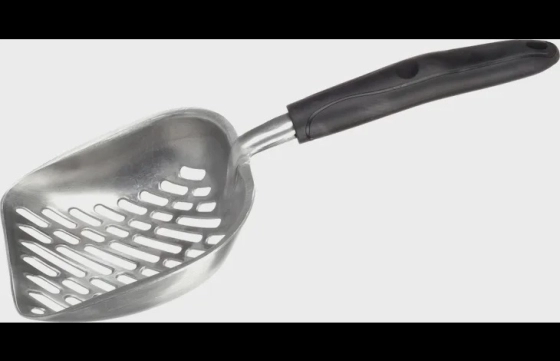 Kattenbakschep Zora Zilver & Zwart