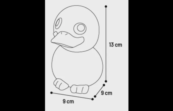 Speelgoed Barney Eend Groen