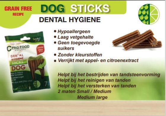 Cpro Food Dental Hygien Stick S/M 110g
