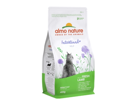 Holistic Cats 400g Digestive Help Lam