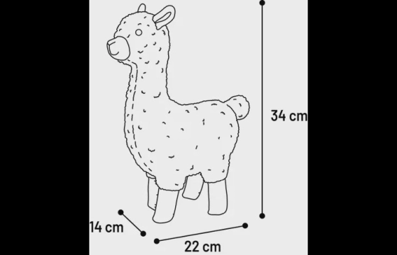Speelgoed Cino Alpaca Groen