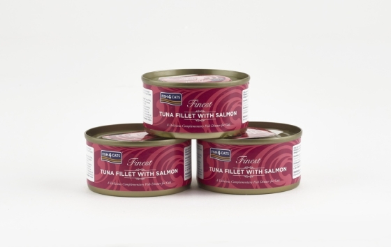 Fish4Cats Finest Tuna Fillet With Salmon 70g