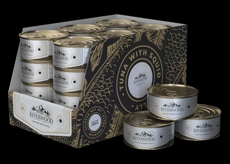 Riverwood Caviar for cats - Tonijn met inktvis 85g