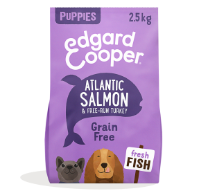 Edgard&Cooper hond puppy brok graanvrij zalm&kalkoen 2,5kg