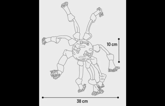 Speelgoed Joanie Bal Octopus Paars