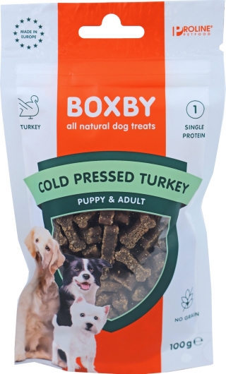 Boxby cold pressed turkey, 100 gram