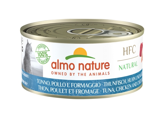 HFC Cats 150g Natural - Tonijn, kip en kaas