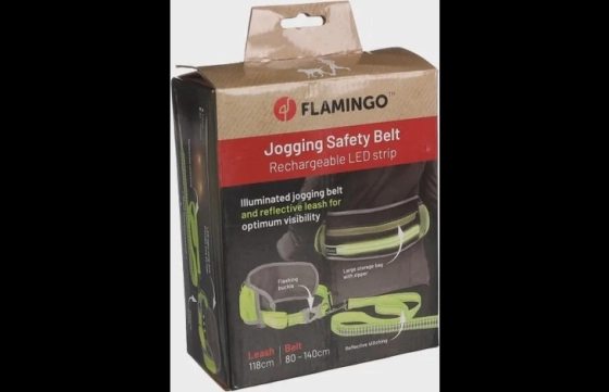 JOGGING SAFETY BELT OPLAADBARE STRIP