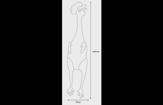 Speelgoed Freckles Kip Meerdere kleuren Large